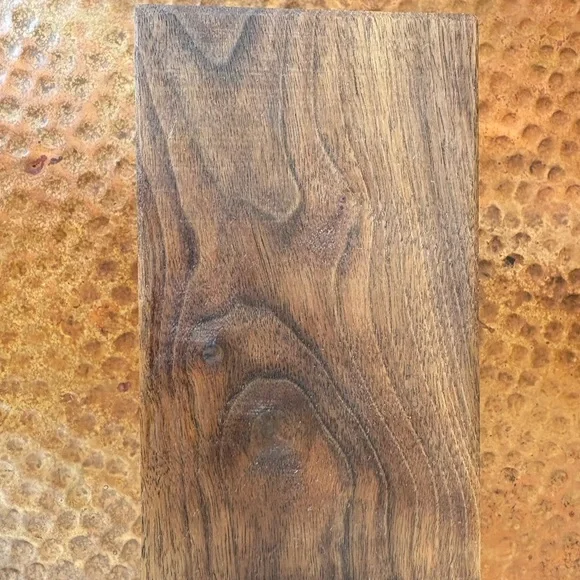 NEW Small Handmade Handcrafted Solid Walnut Wooden Dollhouse Table Plant Stand - Picture 11 of 11